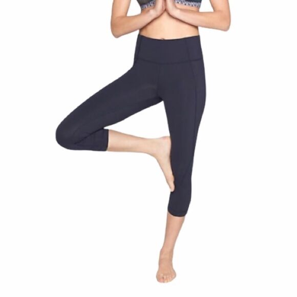 ATHLETA Salutation High Rise Capri Legging Navy XS - Picture 2 of 12